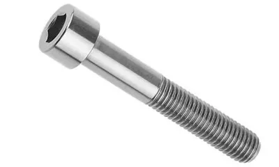 Șurub cu cap de cap hexagonal, titan