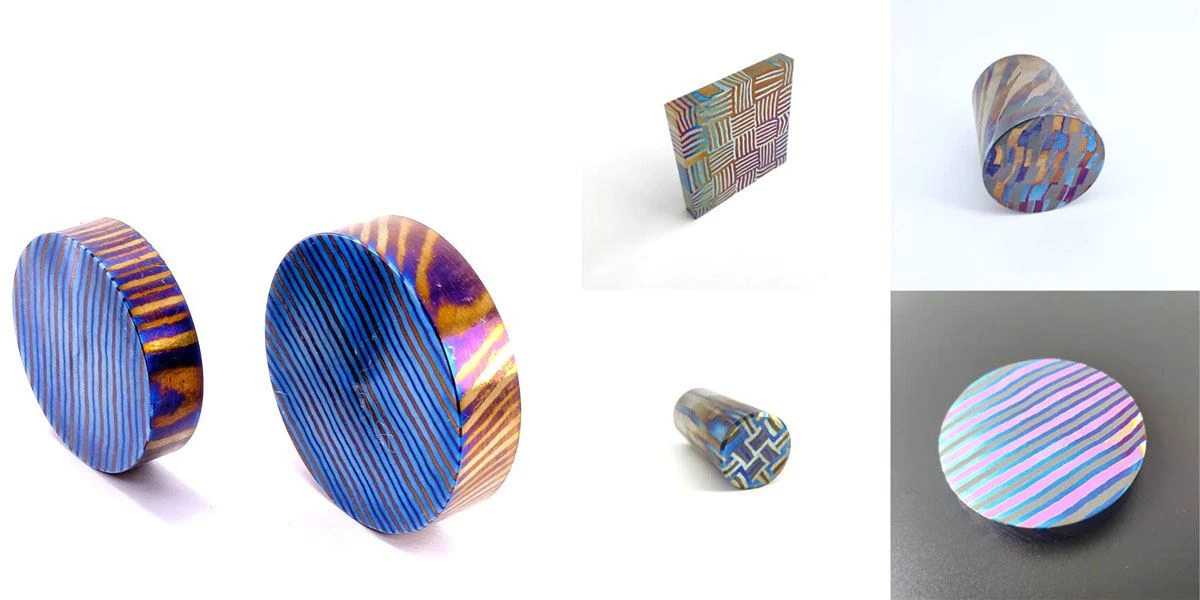 titanium timascus plate